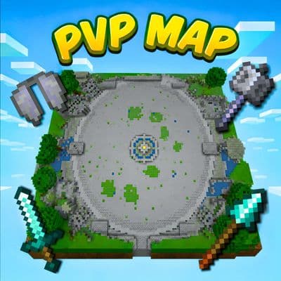 Ancient Jungle Ruins PvP Map | Bot PvP, Auto Gear, Mace, Sword & Spear 